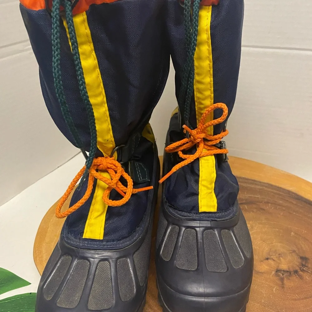 Sorel ReTRO 80’s 90’s Snow Boots Multi Color Lace Up